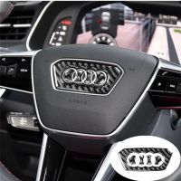 карбонова декорация за волан Audi ауди A6L A7 2019 2020 2021, снимка 1 - Аксесоари и консумативи - 45422707