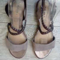 Нови немски естеств. дамски сандали s. Oliver, 39 н., снимка 6 - Сандали - 45886526