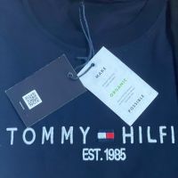 Тениски Tommy Hilfiger с бродирано лого размер XL, снимка 4 - Тениски - 46097424