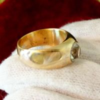 Старинен пръстен,бижутерска сплав. , снимка 3 - Пръстени - 45914147