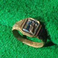 Уникален стар пръстен сачан - 73391, снимка 7 - Пръстени - 29003899