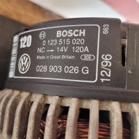 Алтернатор Bosch 120A за VW Golf 3 1.9 TDI 110ps, снимка 2 - Части - 43405451