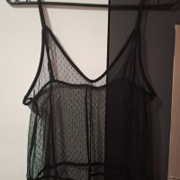 Черна прозрачна рокля, снимка 3 - Рокли - 45162978