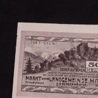 Банкнота НОТГЕЛД 50 хелер 1921г. Австрия перфектно състояние за КОЛЕКЦИОНЕРИ 45064, снимка 3 - Нумизматика и бонистика - 45572505