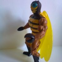 Ретро екшън фигурка играчка MOTU Mattel Masters of the Universe Buzz-Off 1984 action figure vintage, снимка 4 - Колекции - 45529241