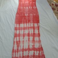 Дълга до глезена, рокля от меко трико, размер М, Л., снимка 2 - Рокли - 45265461