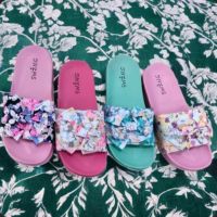 Дамски плажни чехли с уникален цветен дизайн за весело и ярко лятно настроение, снимка 4 - Чехли - 45400001