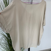 Дамска блуза от лен в размер 2ХЛ, нова с етикет, снимка 15 - Тениски - 44994613