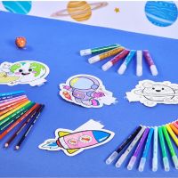 BIC Kids Комплект надуваеми играчки за оцветяване Космически дизайни, моливи, флумастри, лепила, 34 , снимка 3 - Образователни игри - 45344142