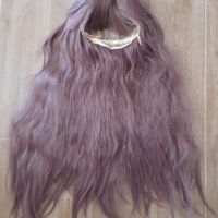 Дълга перука с бретон , снимка 1 - Аксесоари за коса - 45173576