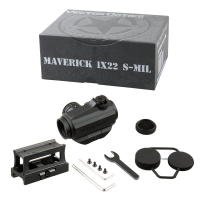 Бързомер Vector Optics Maverick 1x22 S-MIL SCRD-41, снимка 4 - Оборудване и аксесоари за оръжия - 45037239