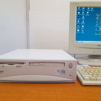 ⭐Продавам ретро компютър Compaq Deskpro EN P600 с много ретро игри⭐, снимка 3 - Колекции - 45606554