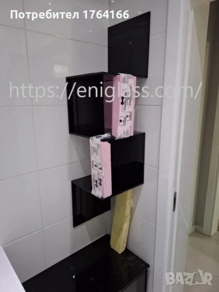 Стъклени етажерки, снимка 1