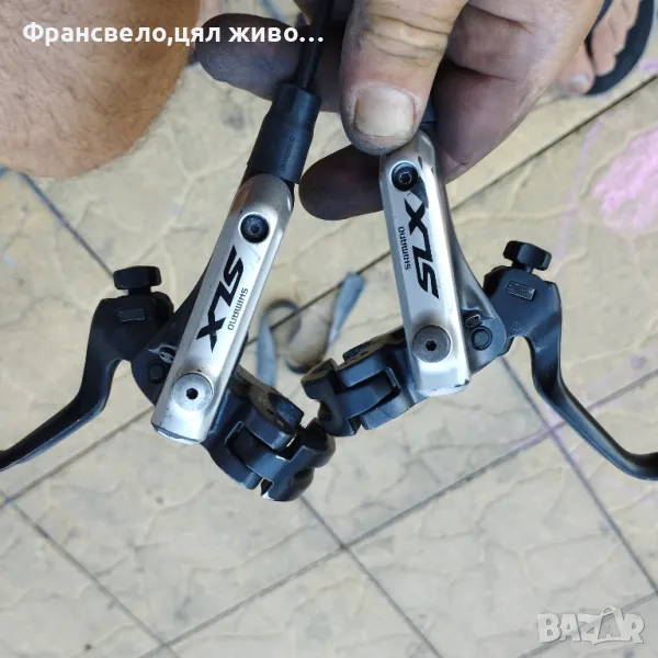 Хидравлични спирачки за велосипед колело Shimano slx bl m 675 b, снимка 1