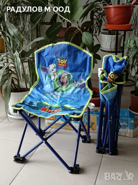 Детски къмпинг стол, сгъваем детски стол, снимка 1