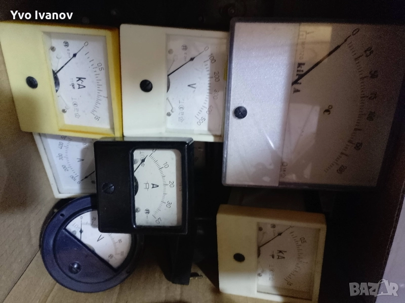 Стрелкови Ампермери, волтметри , снимка 1