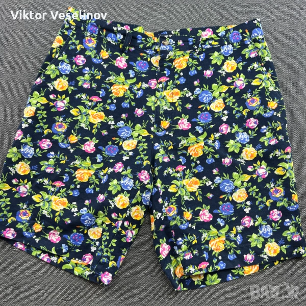 Polo Ralph Lauren Chino Shorts Мъжки Къси Панталони Floral Летни Размер 34, снимка 1