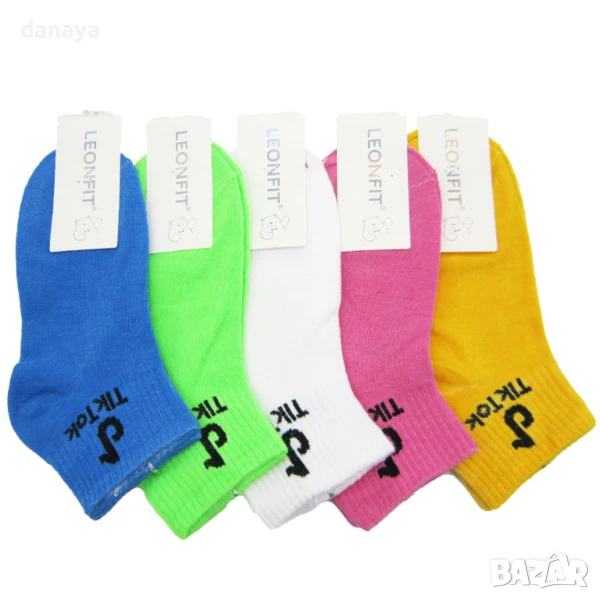 5975 Детски чорапи Тик ток, 8-12 год, снимка 1