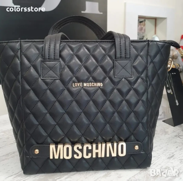Луксозна Черна чанта Moschino/SG69n /, снимка 1