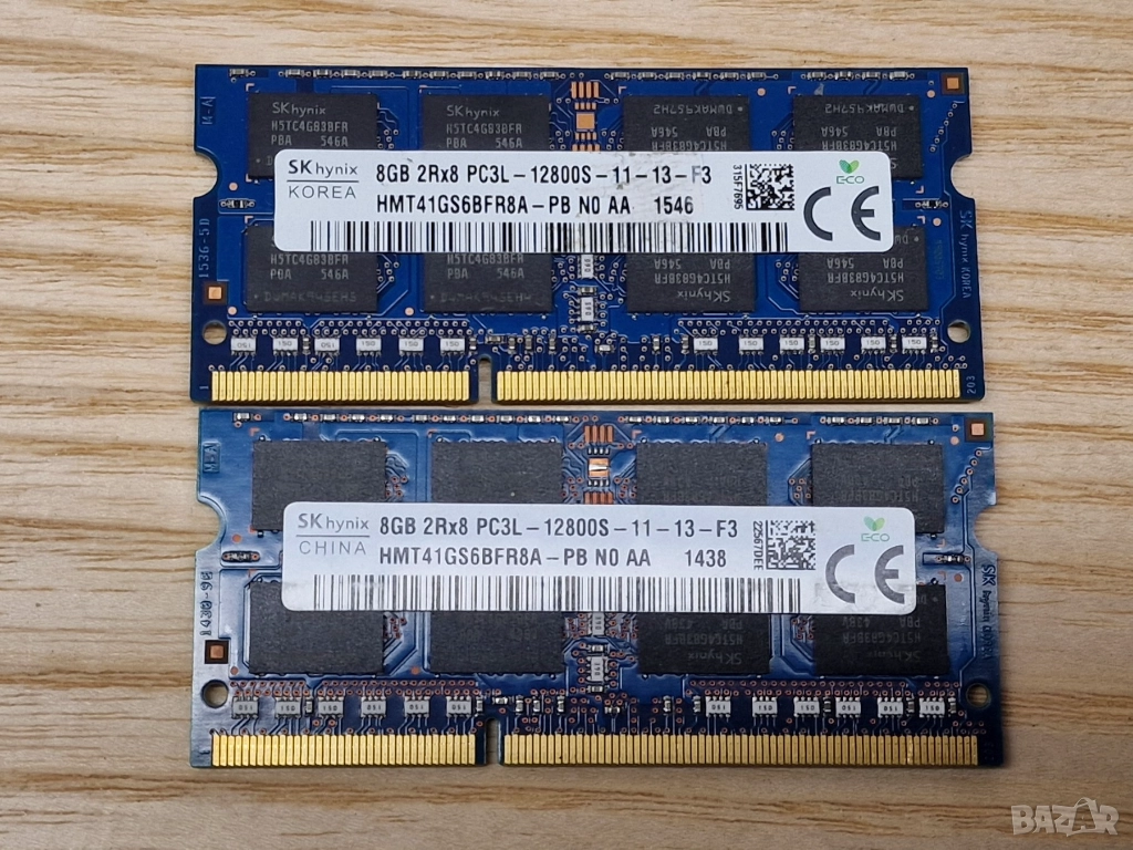 ✅8GB DDR3L 1600Mhz Hynix Ram Рам Памет за лаптоп с гаранция! - 2, снимка 1