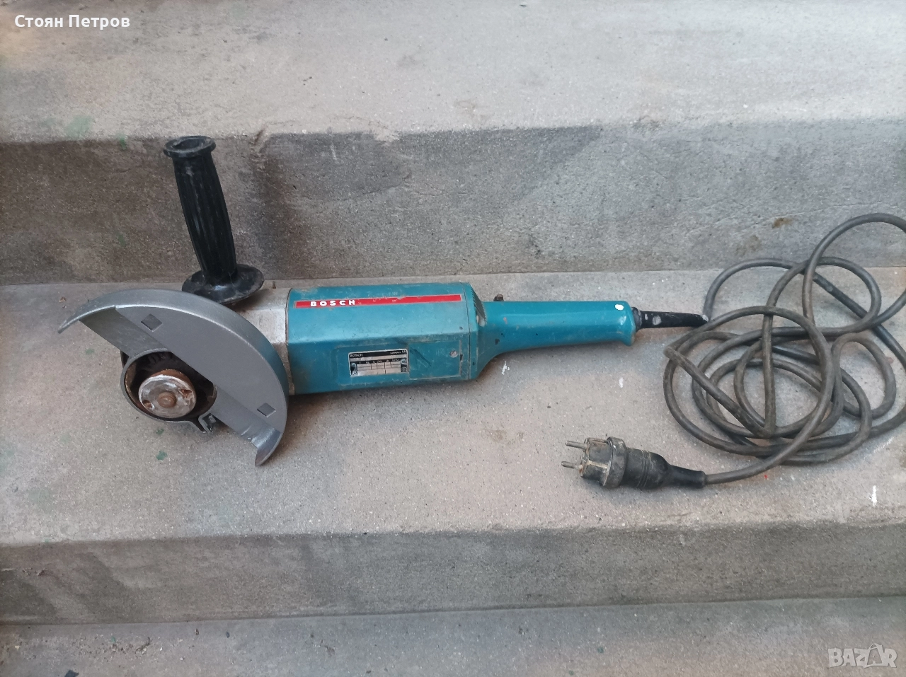 Ъглошлайф Bosch 1800W 180 mm диск, снимка 1