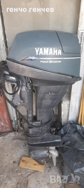 Продавам Ямаха четиритактова с дълъг ботуш, снимка 1
