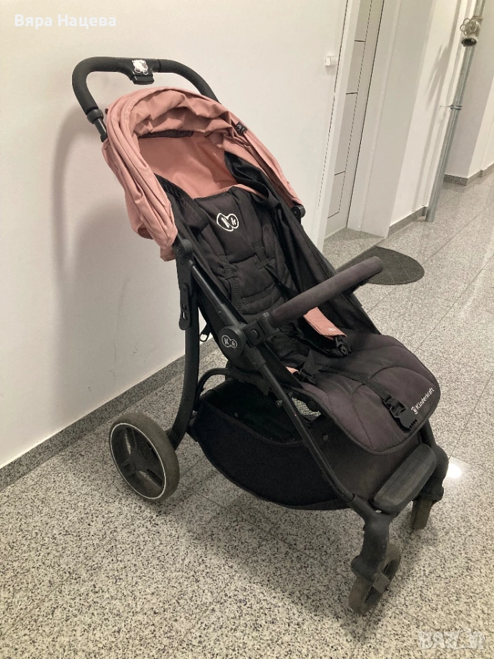 Детска количка Kinderkraft Cruiser розова, снимка 1