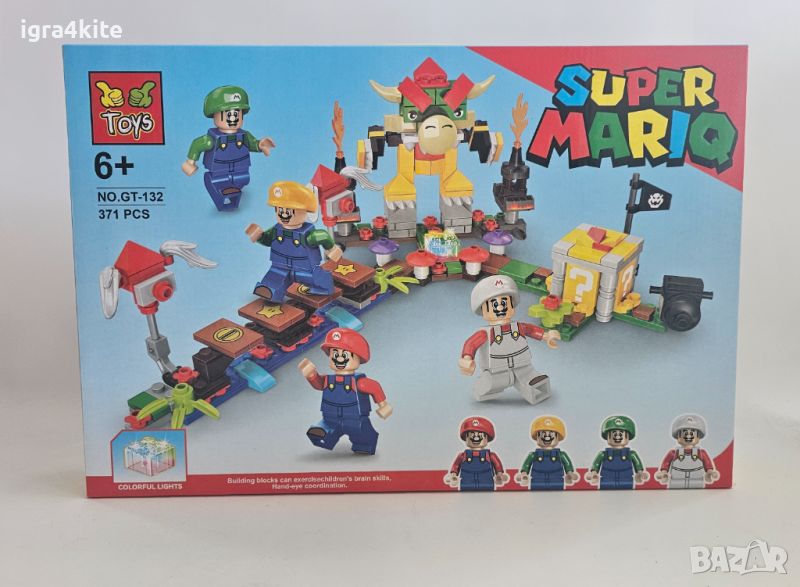 НОВО! Конструктор Супер Марио 371 части Super Mario, снимка 1