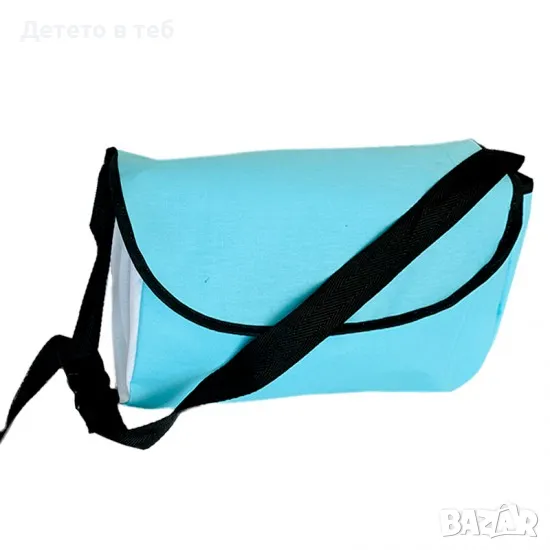 Чанта за бебешка количка ,синя, снимка 1