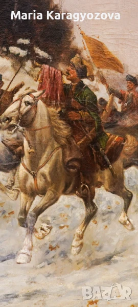 Картина оригинална Константин Стоилов 1890 г.едроформатна, масло, подписана, снимка 1