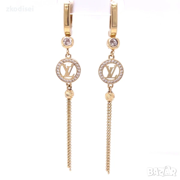 Златни обеци 3,90гр. 14кр. проба:585 модел:32888-5, снимка 1