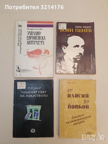 Западноевропейска литература - Младен Влашки (Отлично състояние!), снимка 1