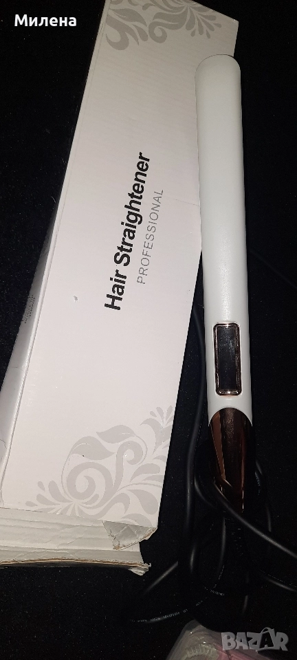 Преса за коса с керамично покритие, снимка 1