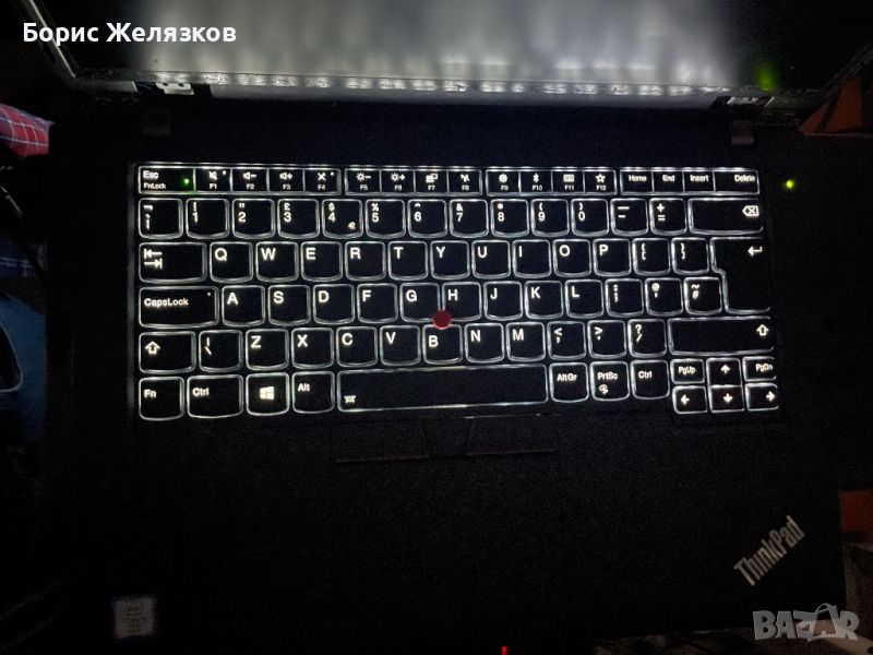 Клавиатура за Lenovo T470 T480 , оригинална с подсветка, снимка 1