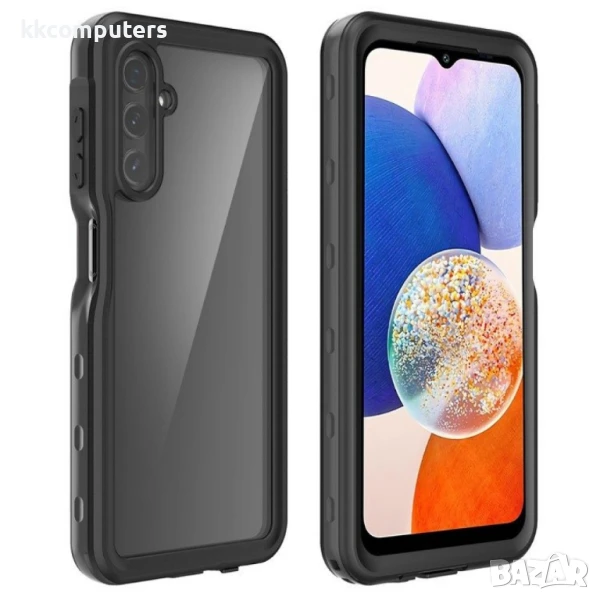 Samsung Galaxy A14 5G REDPEPPER Водоустойчив / Удароустойчив Калъф + Скрийн Протектор – Черен, IP68, снимка 1