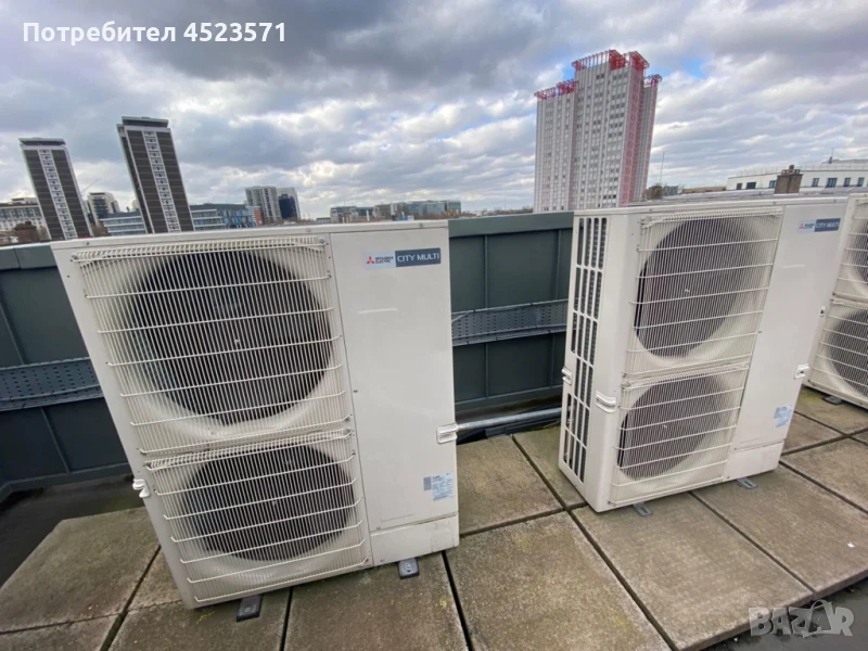 Климатик Mitsubishi Electric - модел PUMY‑P112YKM1 – външни тела, снимка 1