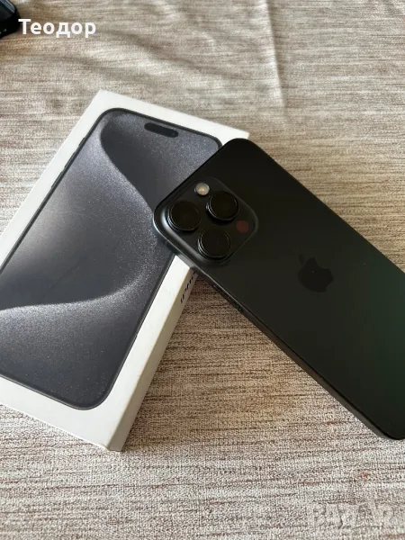 iPhone 15 Pro Max с ГАРАНЦИЯ!, снимка 1