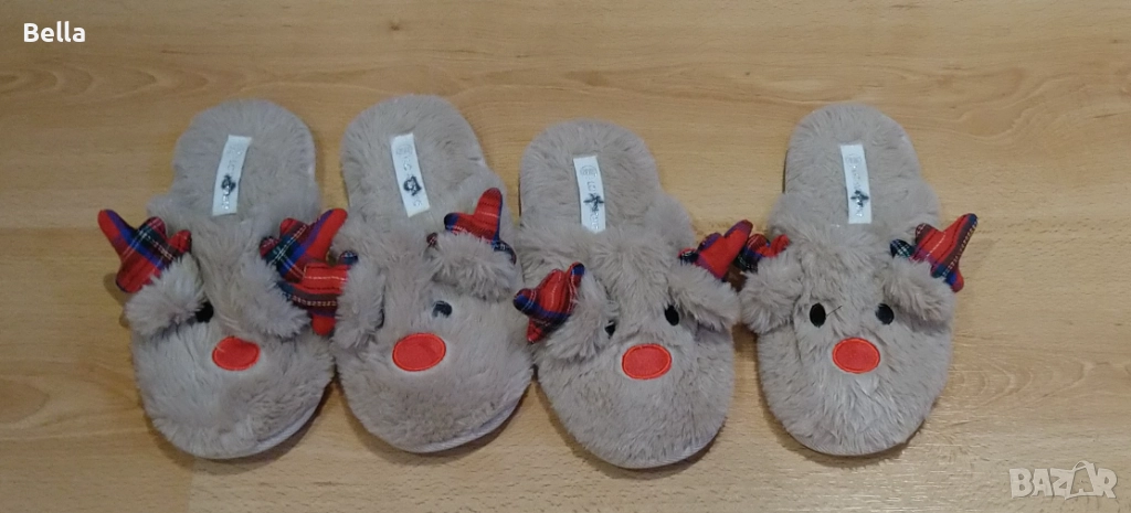 Коледни пантофи 30 н., снимка 1