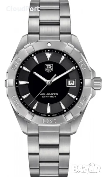 мъжки оригинален часовник, Tag Heurer Aquaracer Black Dial  WAY1110.BA0928, снимка 1