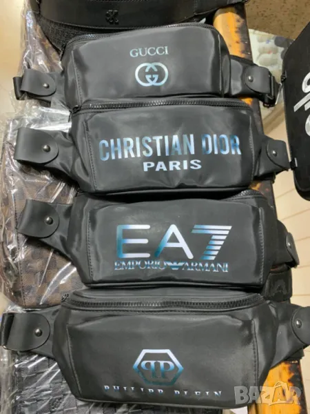 мъжки чанти emporio armani philipp plein christian dior paris gucci, снимка 1