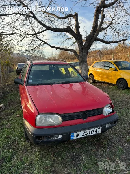 Продавам VW Golf 3 - 1.9TD-75 кс НА ЧАСТИ, снимка 1