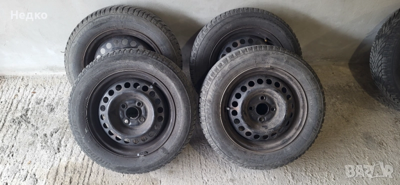 Зимни гуми и джанти Хонда джаз цивик , снимка 1