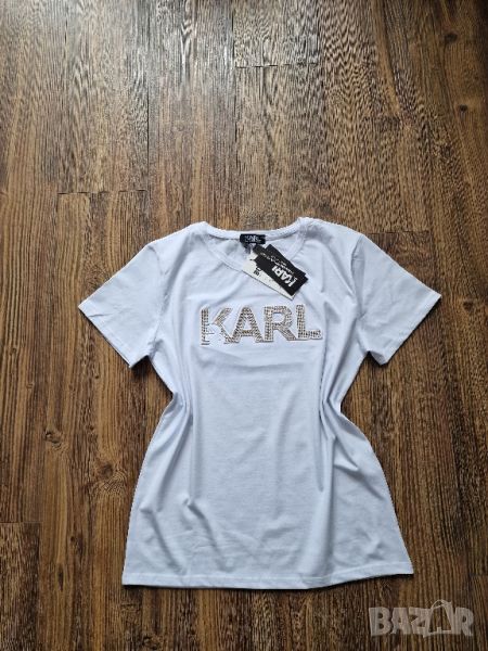 Страхотна дамска тениска KARL LAGERFELD нова с етикет, размер S / M ,L , XL, 2XL, снимка 1