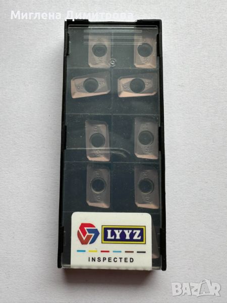 10 броя Твърдосплавни фрезови пластини LYYZ APMT1604PDER-M2 VP15TF , снимка 1