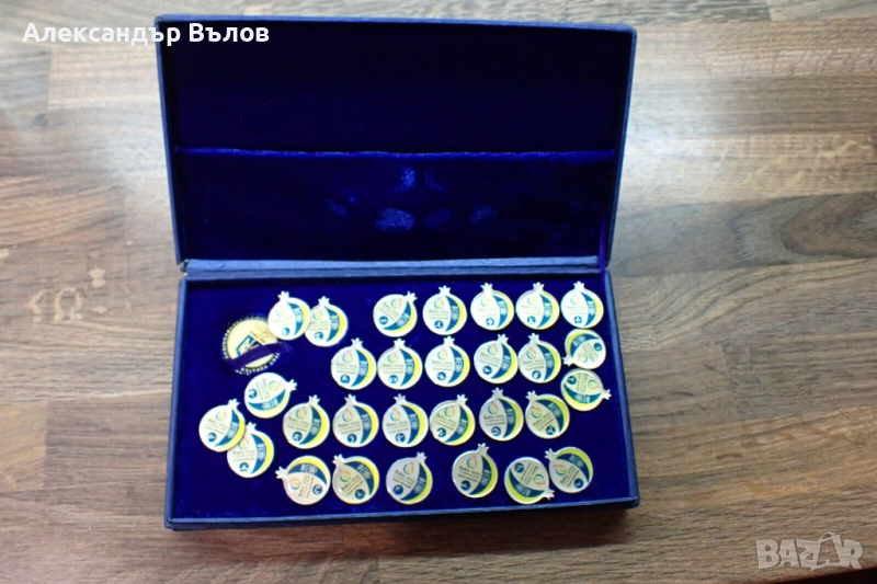 Комплект Значки Пин 30 броя Украински Отбор Олимпийски Комитет Европейски Игри Баку 2015, снимка 1