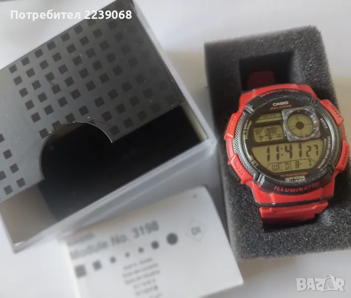 Casio - Collection AE-1000W-4AVEF, снимка 1