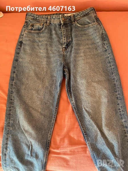 Дънки на Зара с висока талия , снимка 1