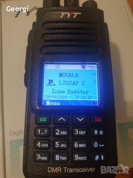 радиостанция TYT MD-UV390 10W DMR и Аналог UHF ,VHF, снимка 1