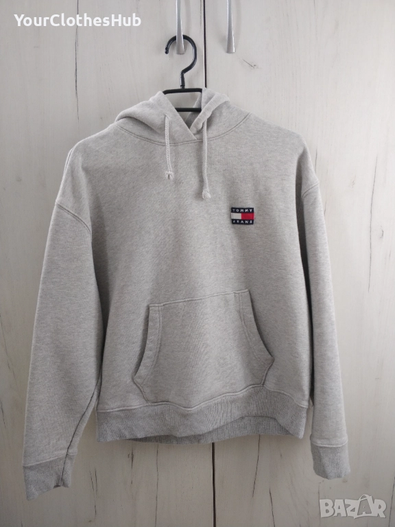 Tommy Jeans S size Дамски ватиран суитшърт с качулка, снимка 1