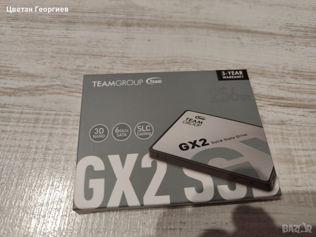 Продавам SSD TeamGroup CX2 256Gb - нов, снимка 1